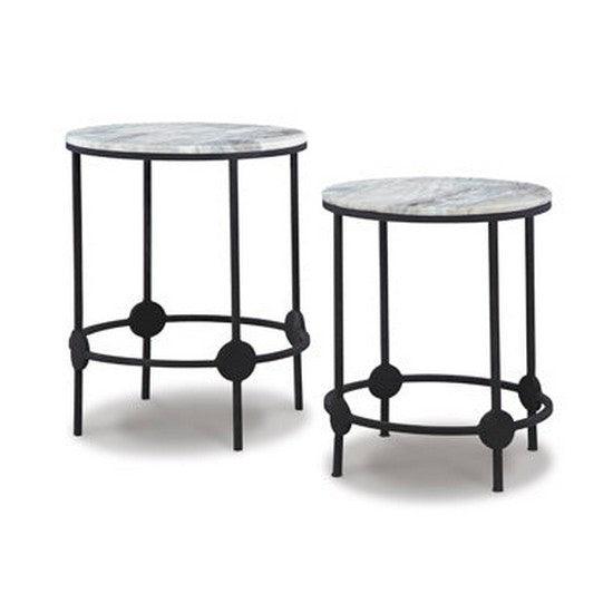 Beashaw Accent Table (Set of 2) Ash-A4000546