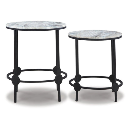 Beashaw Accent Table (Set of 2) Ash-A4000546