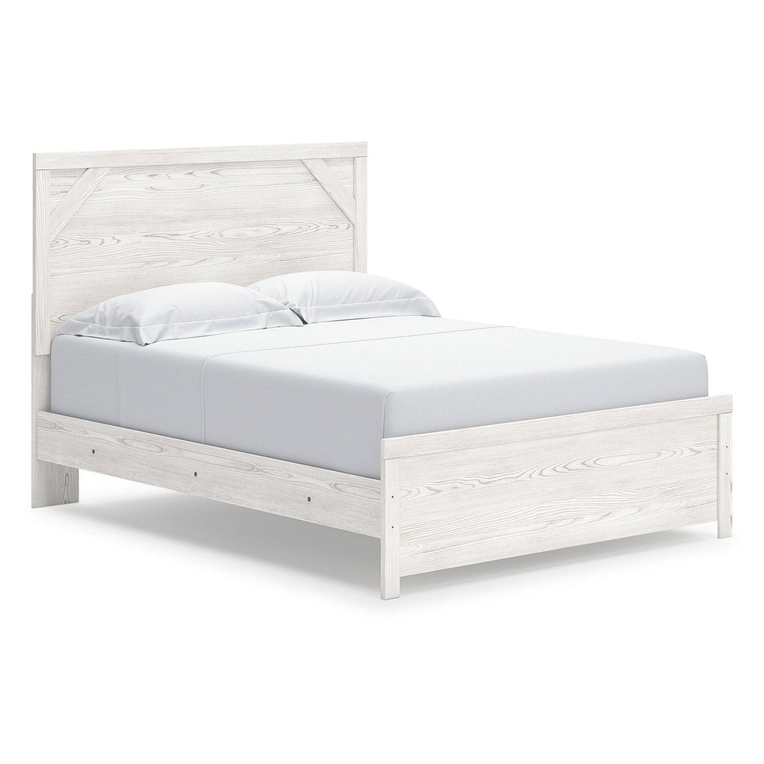 Gerridan Queen Panel Bed with Dresser and Mirror, Chest and Nightstand Ash-B1190B14