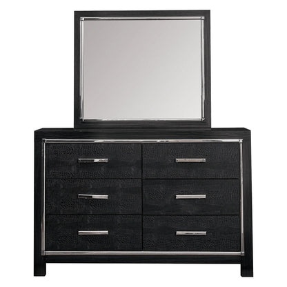 Kaydell Dresser and Mirror Ash-B1420B1