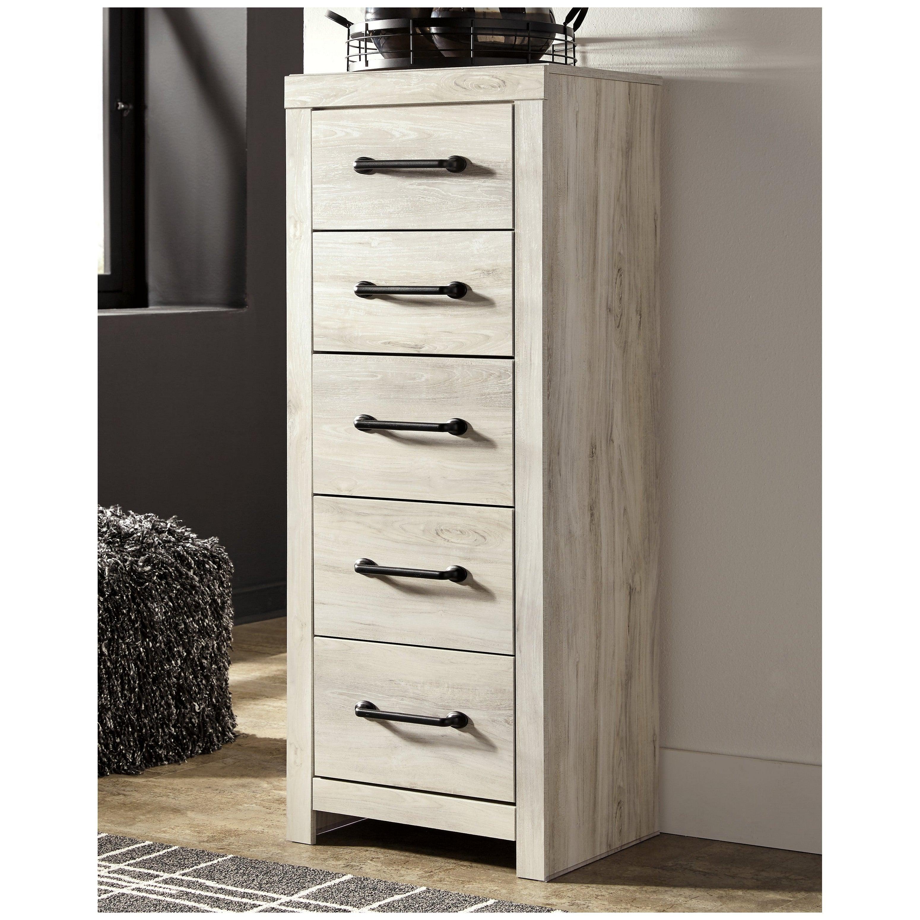 Cambeck Narrow Chest of Drawers Ash-B192-11