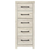 Cambeck Narrow Chest of Drawers Ash-B192-11