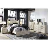 Cambeck Dresser and Mirror Ash-B192B1