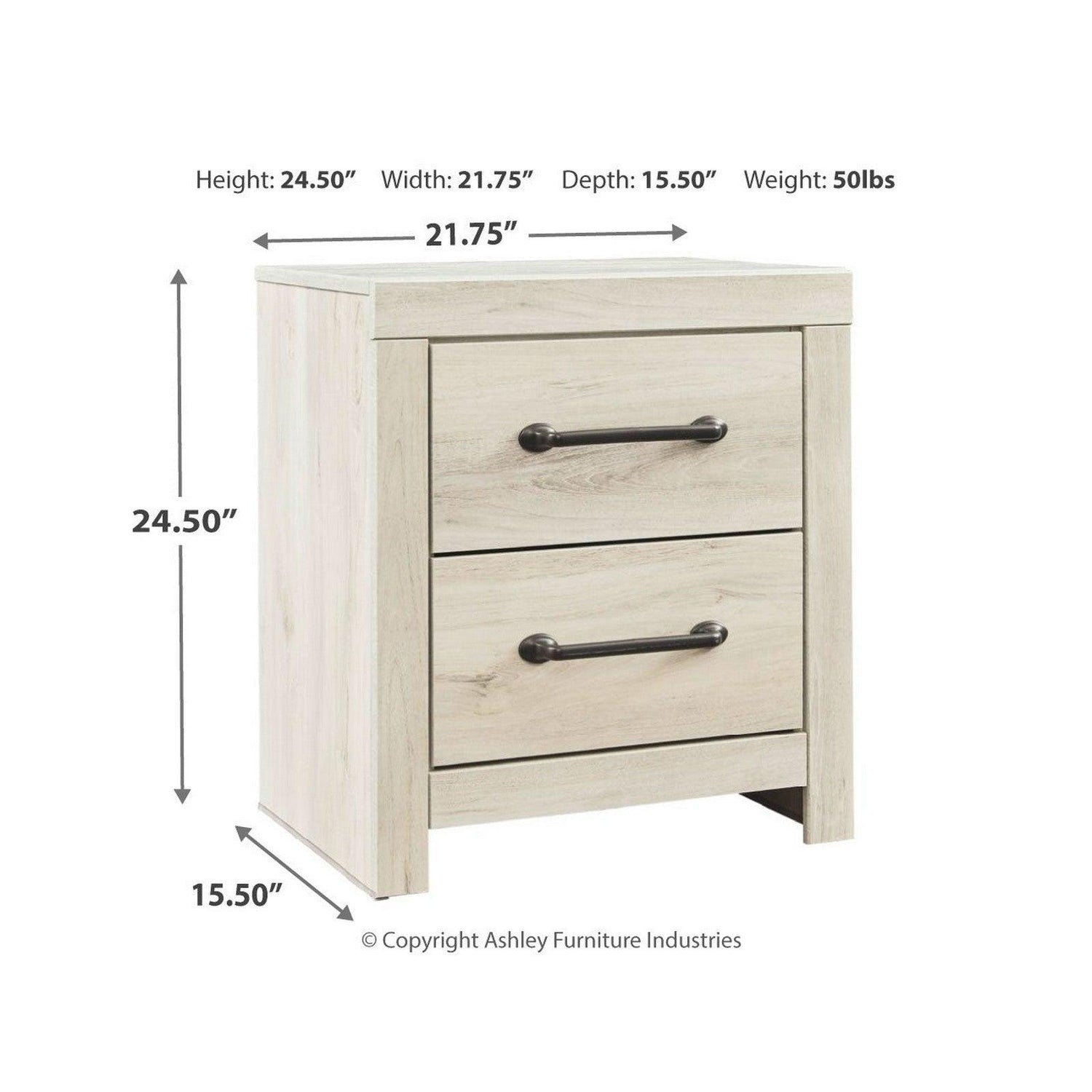 Cambeck Nightstand Ash-B192-92