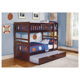 (4) Twin/Twin Bunk Bed with Twin Trundle B2013DC-1*R