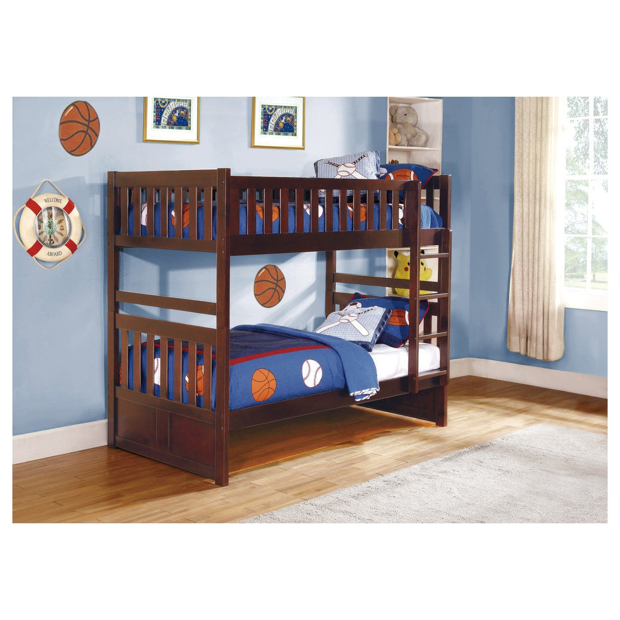 (3) TWIN/TWIN BUNK BED B2013DC-1*