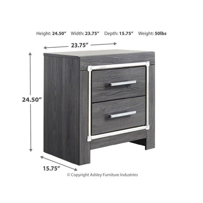 Lodanna Nightstand Ash-B214-92