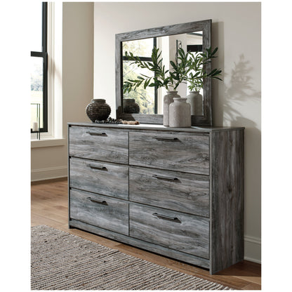 Baystorm Dresser and Mirror Ash-B221B30