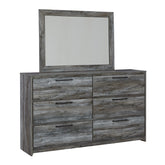 Baystorm Dresser and Mirror Ash-B221B30