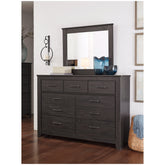 Brinxton Dresser and Mirror Ash-B249B1