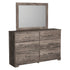 Ralinksi Dresser and Mirror Ash-B2587B1