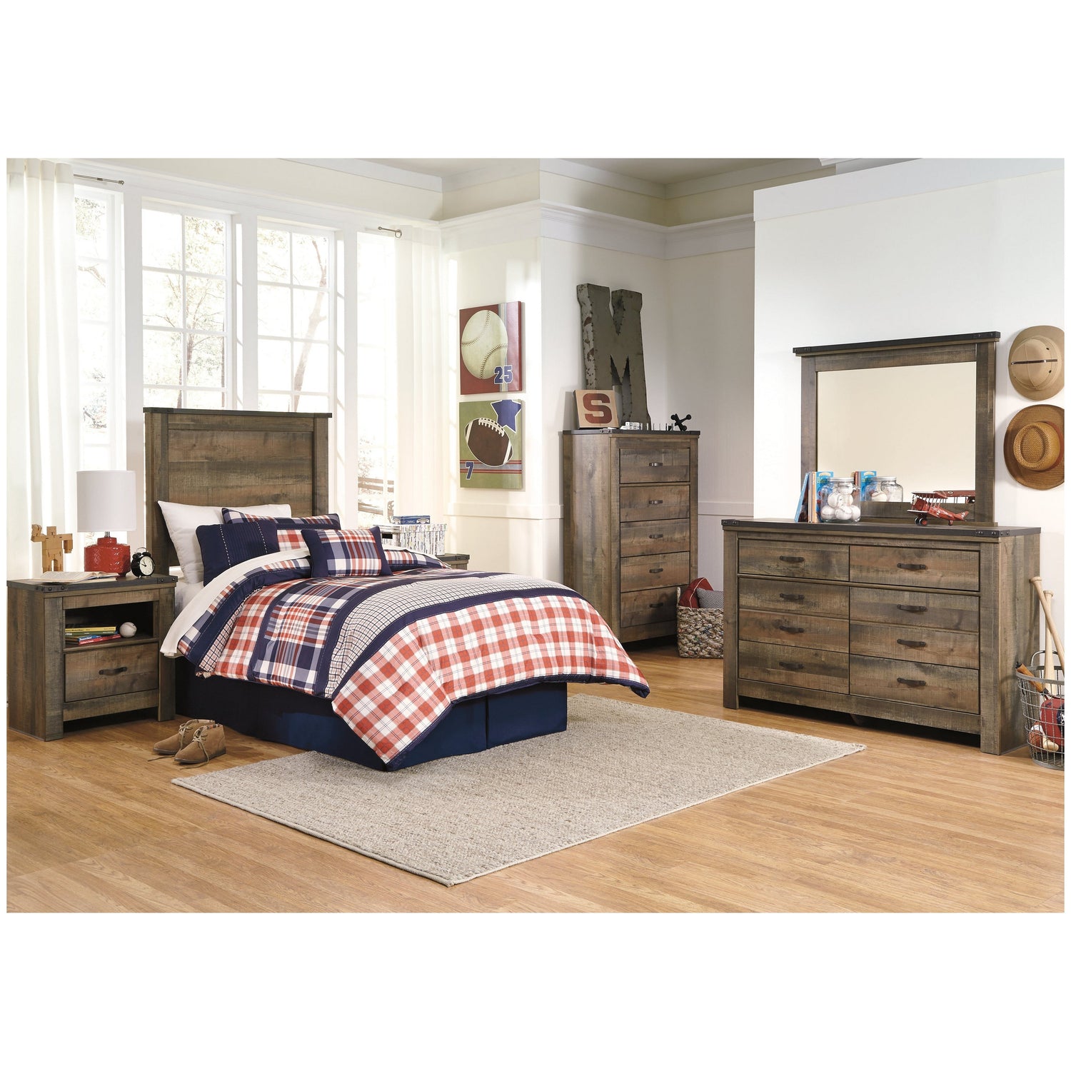 Trinell Chest of Drawers Ash-B446-46