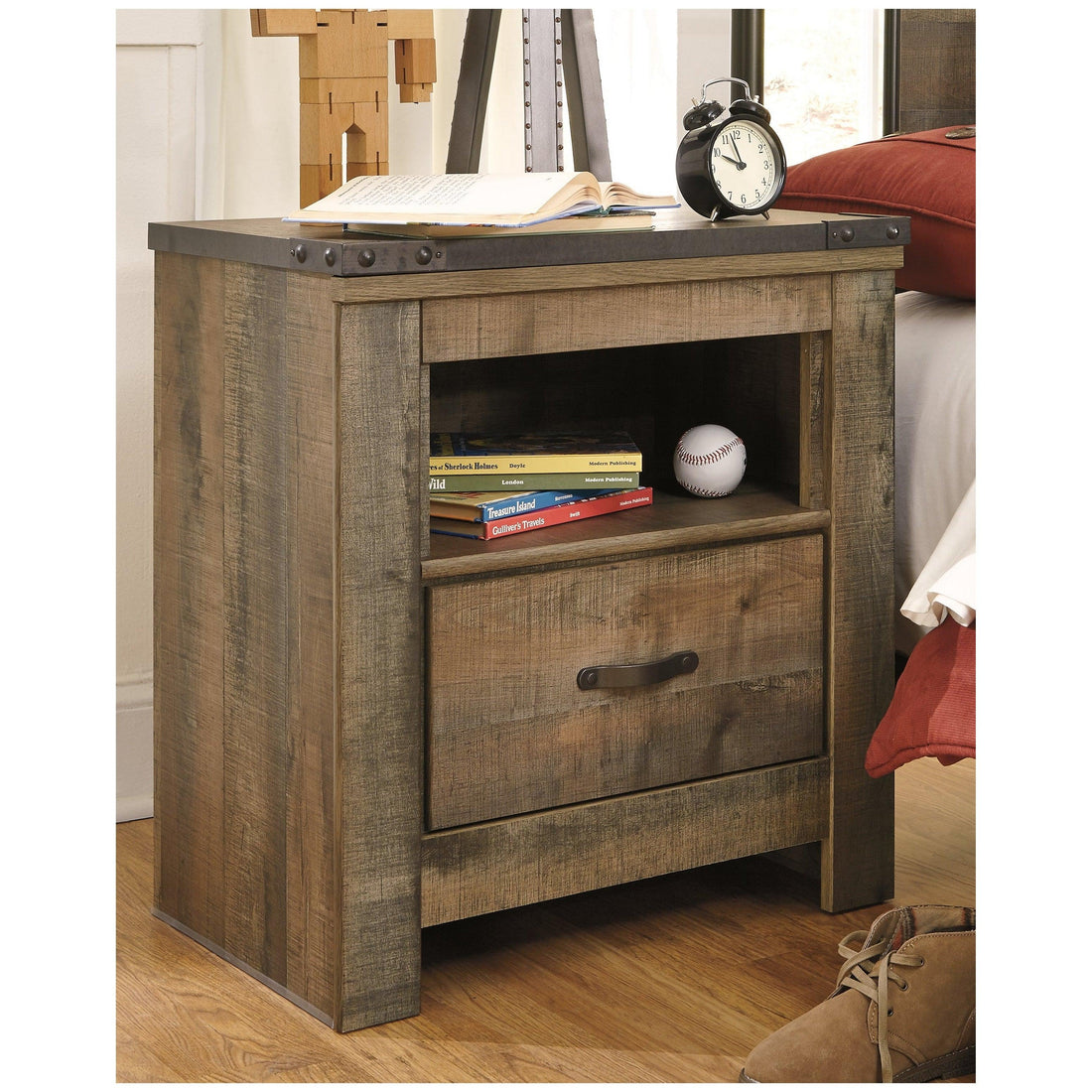 Trinell Nightstand Ash-B446-91