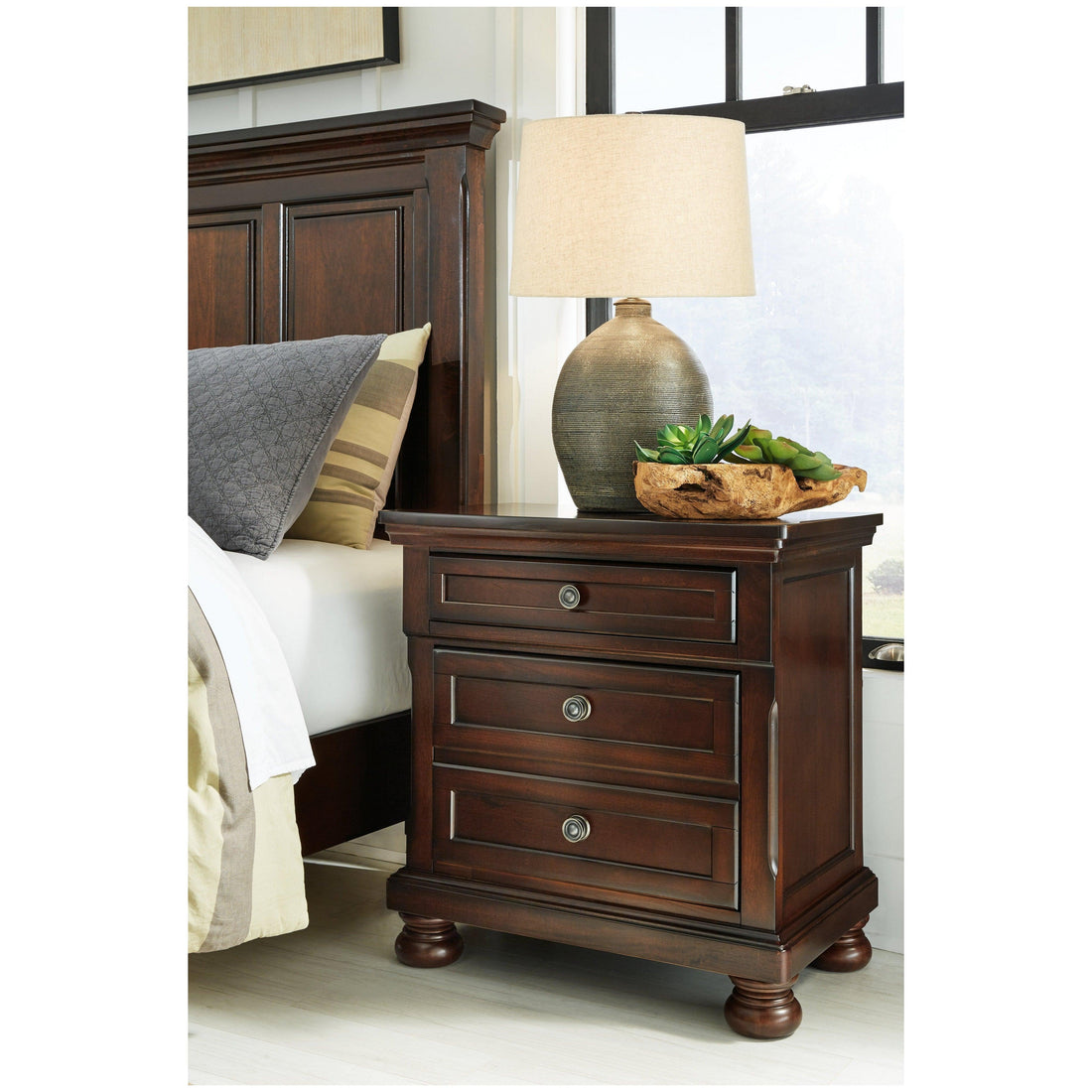 Porter Nightstand Ash-B697-92