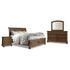 Flynnter Queen Sleigh Storage Bed, Dresser, Mirror and Nightstand Ash-B719B20