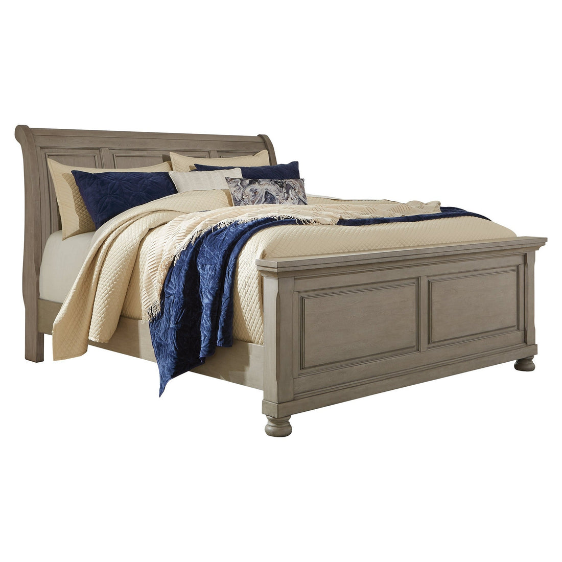 Lettner California King Sleigh Bed Ash-B733B36