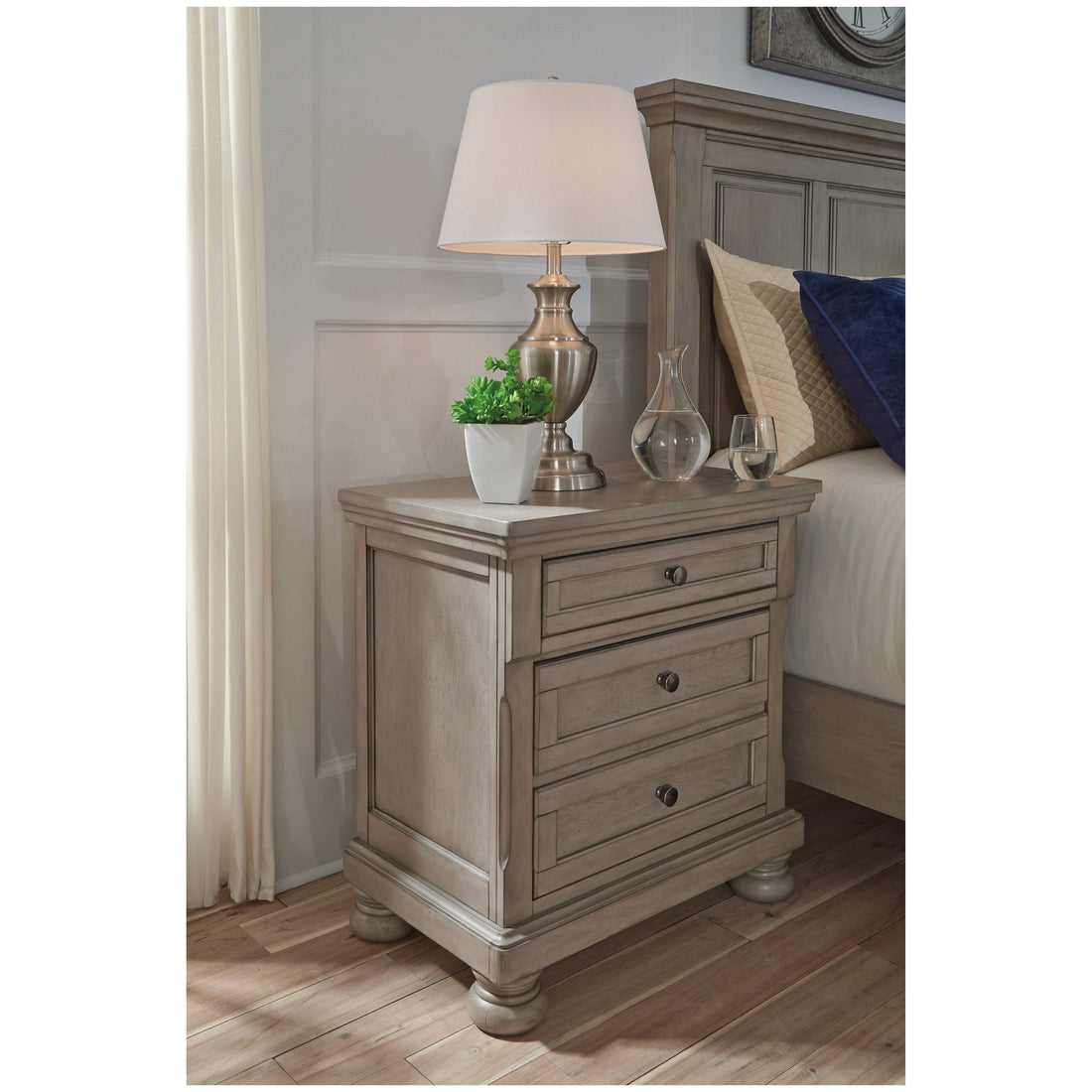 Lettner Nightstand Ash-B733-92