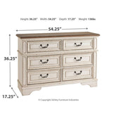 Realyn Dresser Ash-B743-21