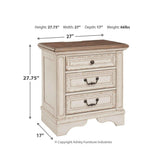 Realyn Nightstand Ash-B743-93