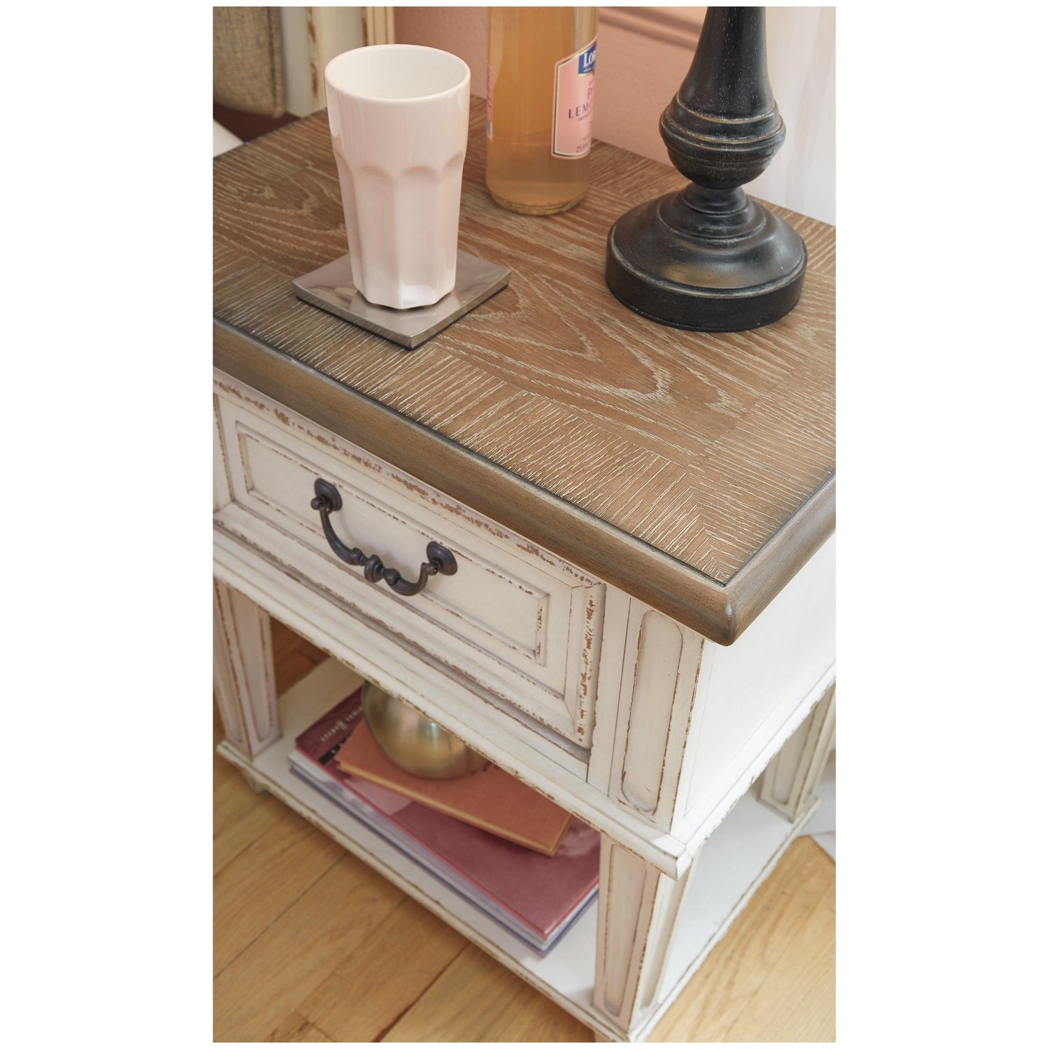 Realyn Nightstand Ash-B743-91