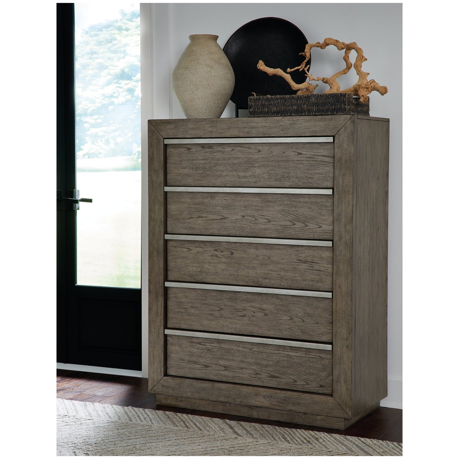 Anibecca Chest of Drawers Ash-B970-46