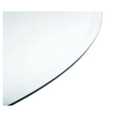 Round Glass Top Clear CB48RD-6