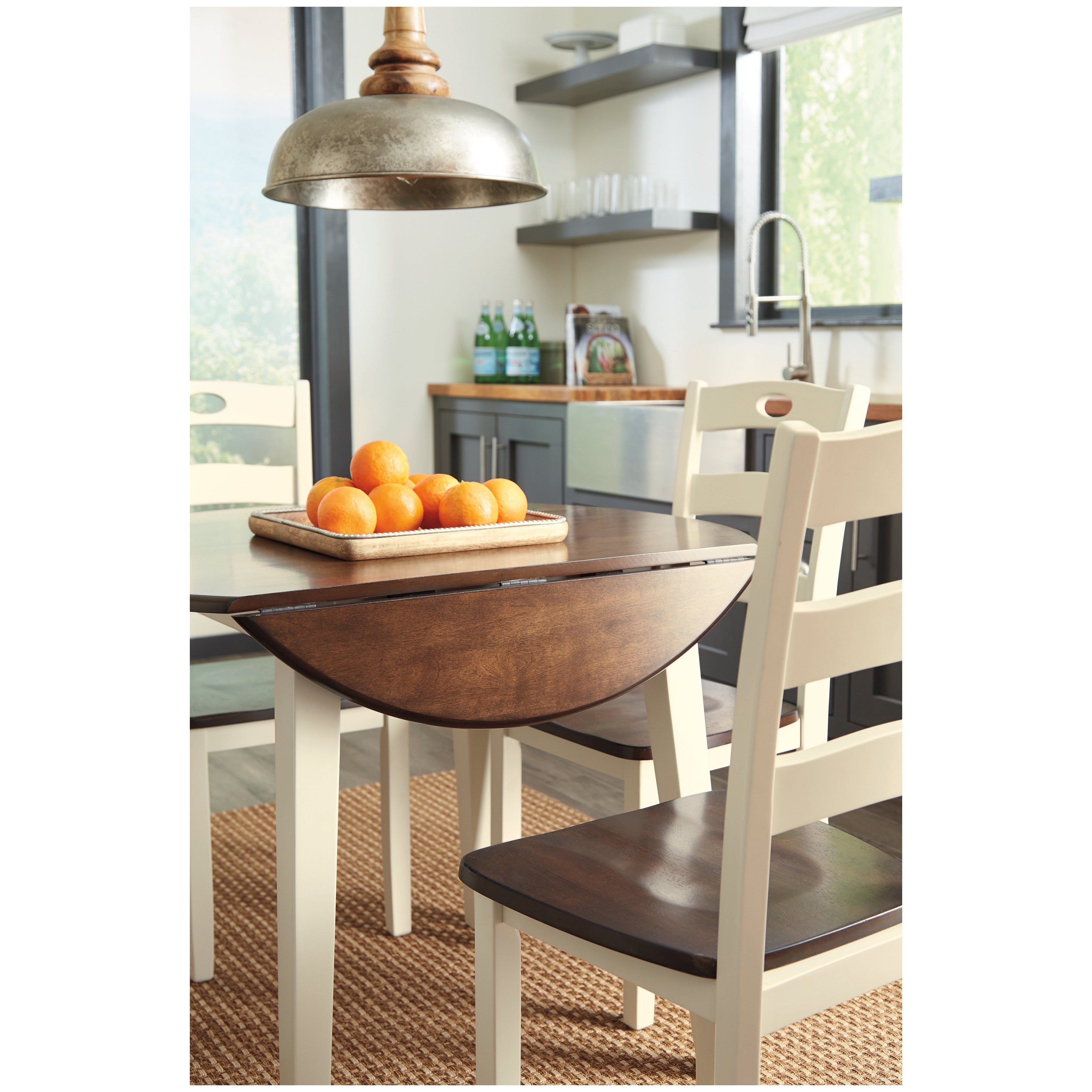 Woodanville dining table and best sale 6 chairs