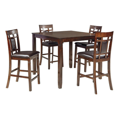 Bennox Counter Height Dining Table and Bar Stools (Set of 5) Ash-D384-223
