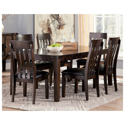 Haddigan Dining Table and 6 Chairs Ash-D596D3