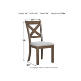 Moriville Dining Table and 6 Chairs Ash-D631D11