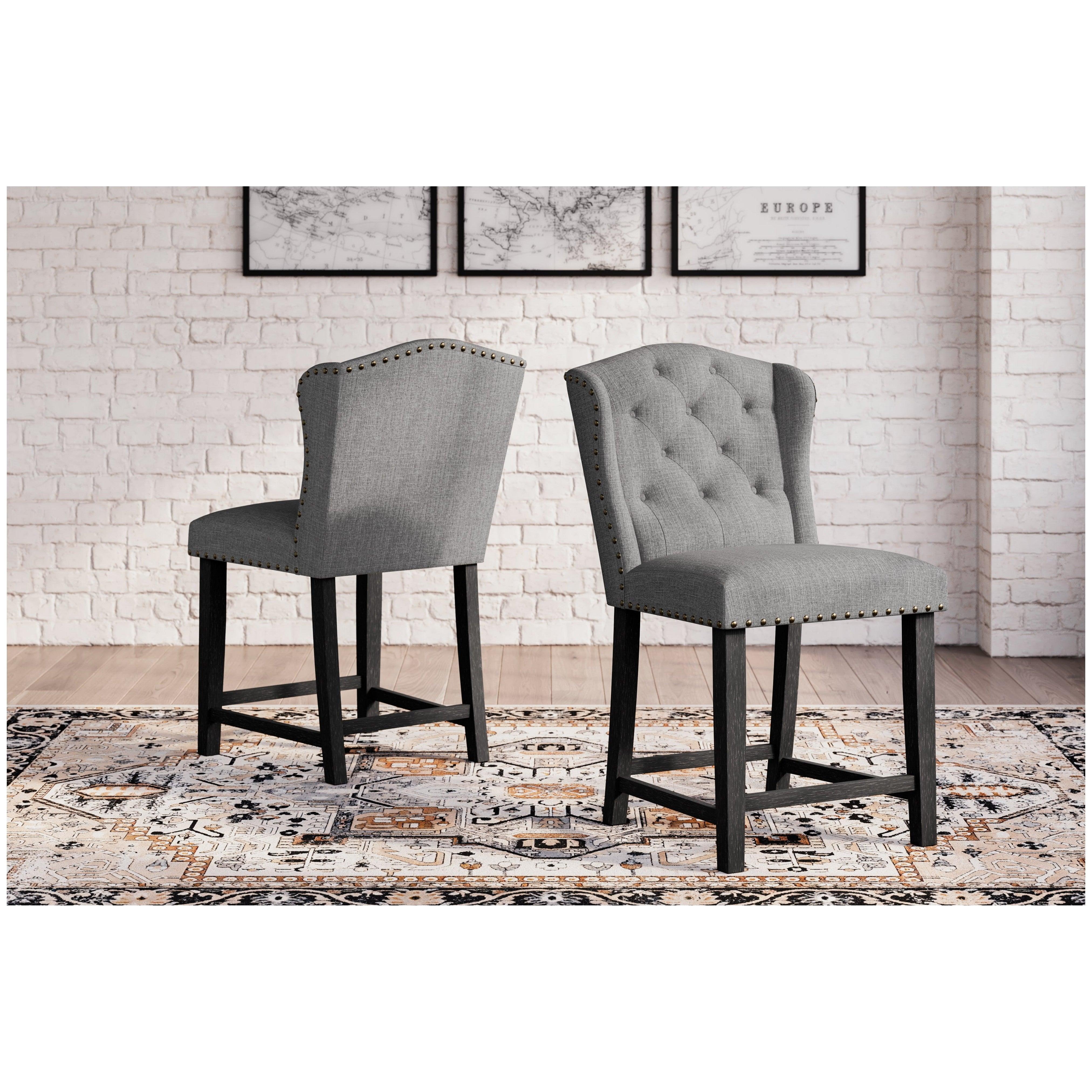 Ashley counter discount height bar stools