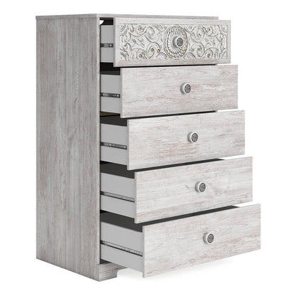 Paxberry Chest of Drawers Ash-EB1811-245