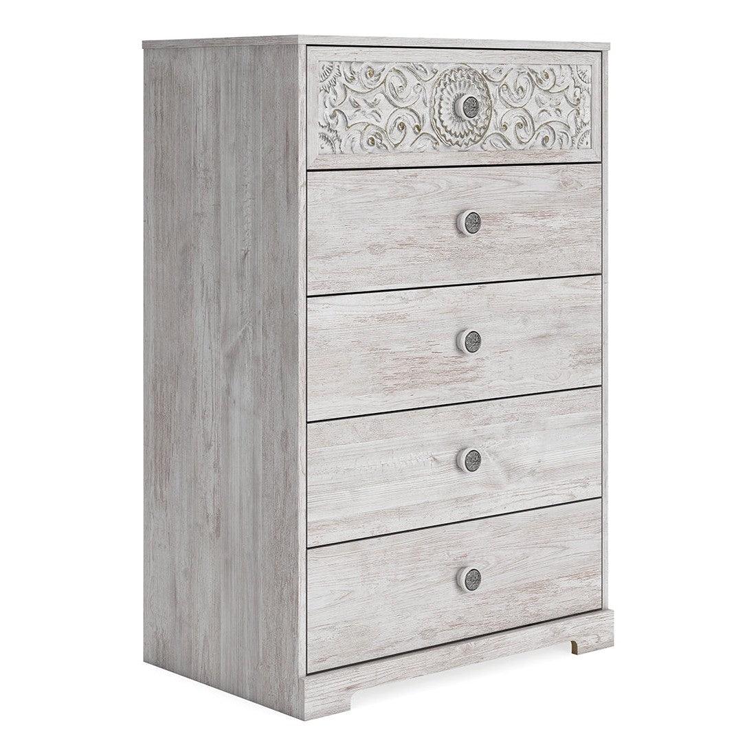Paxberry Chest of Drawers Ash-EB1811-245