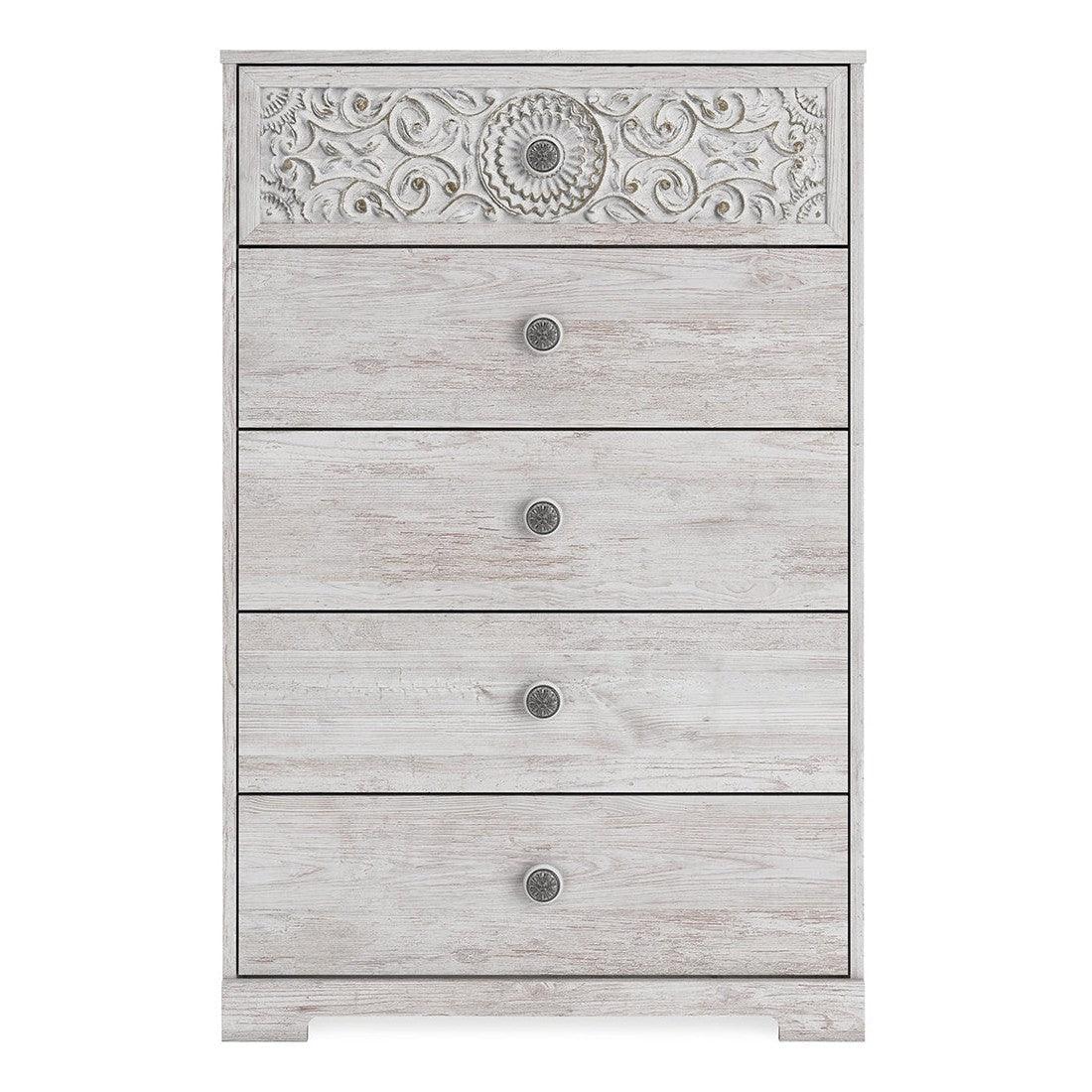 Paxberry Chest of Drawers Ash-EB1811-245