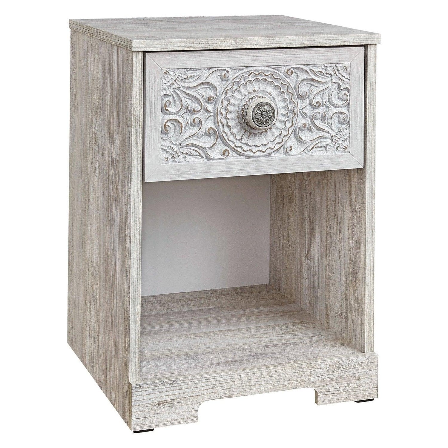 Paxberry Nightstand Ash-EB1811-291