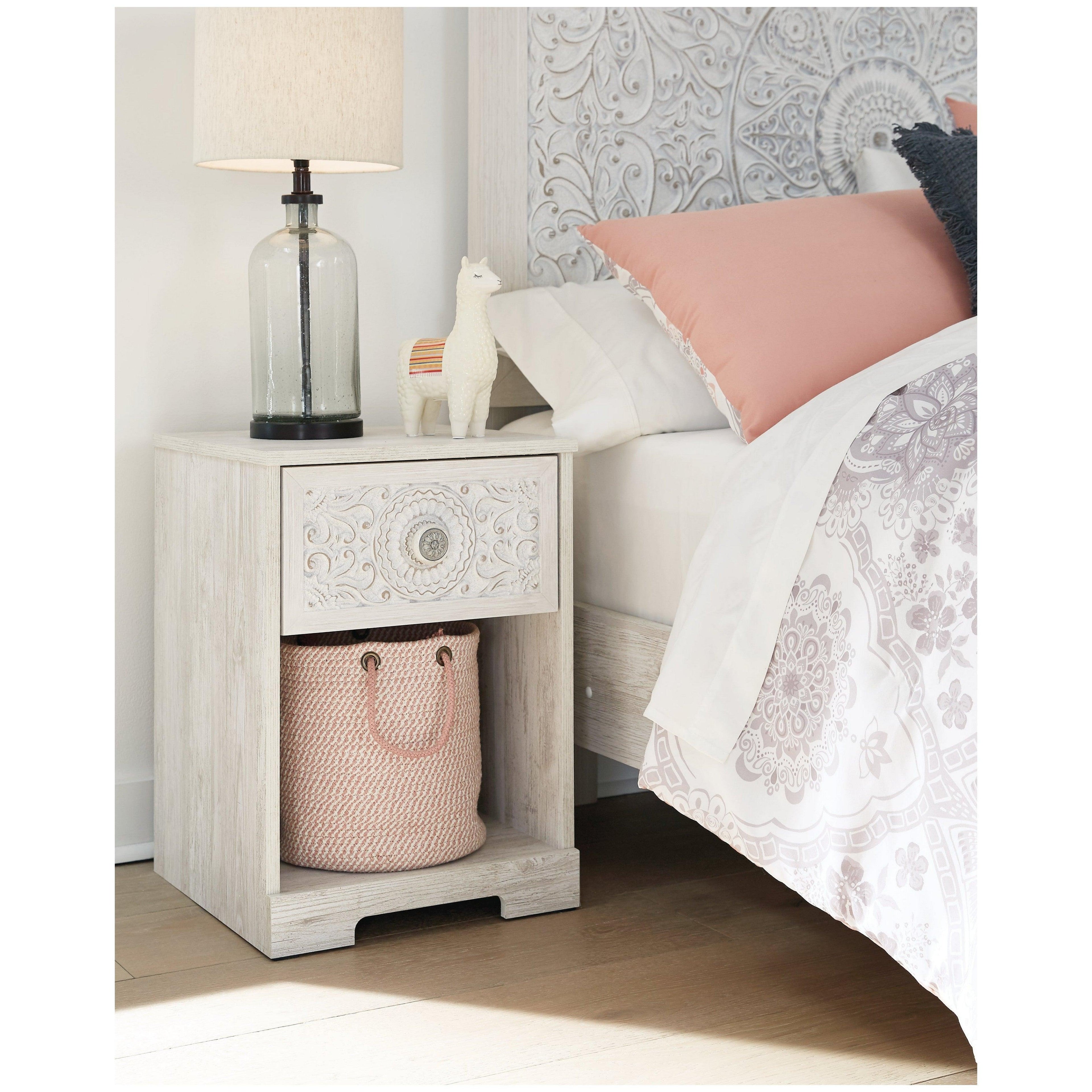 Paxberry Nightstand Ash-EB1811-291