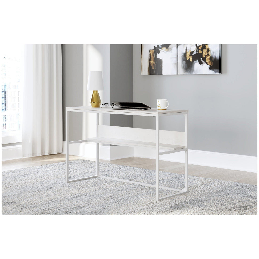 Deznee Home Office Desk Ash-H162-14