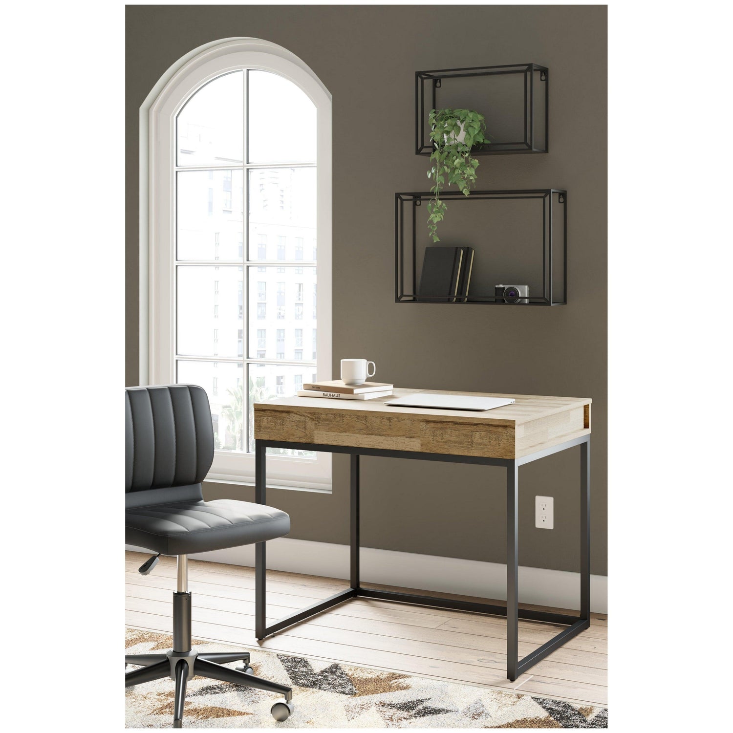 Gerdanet 36&quot; Home Office Desk Ash-H320-13