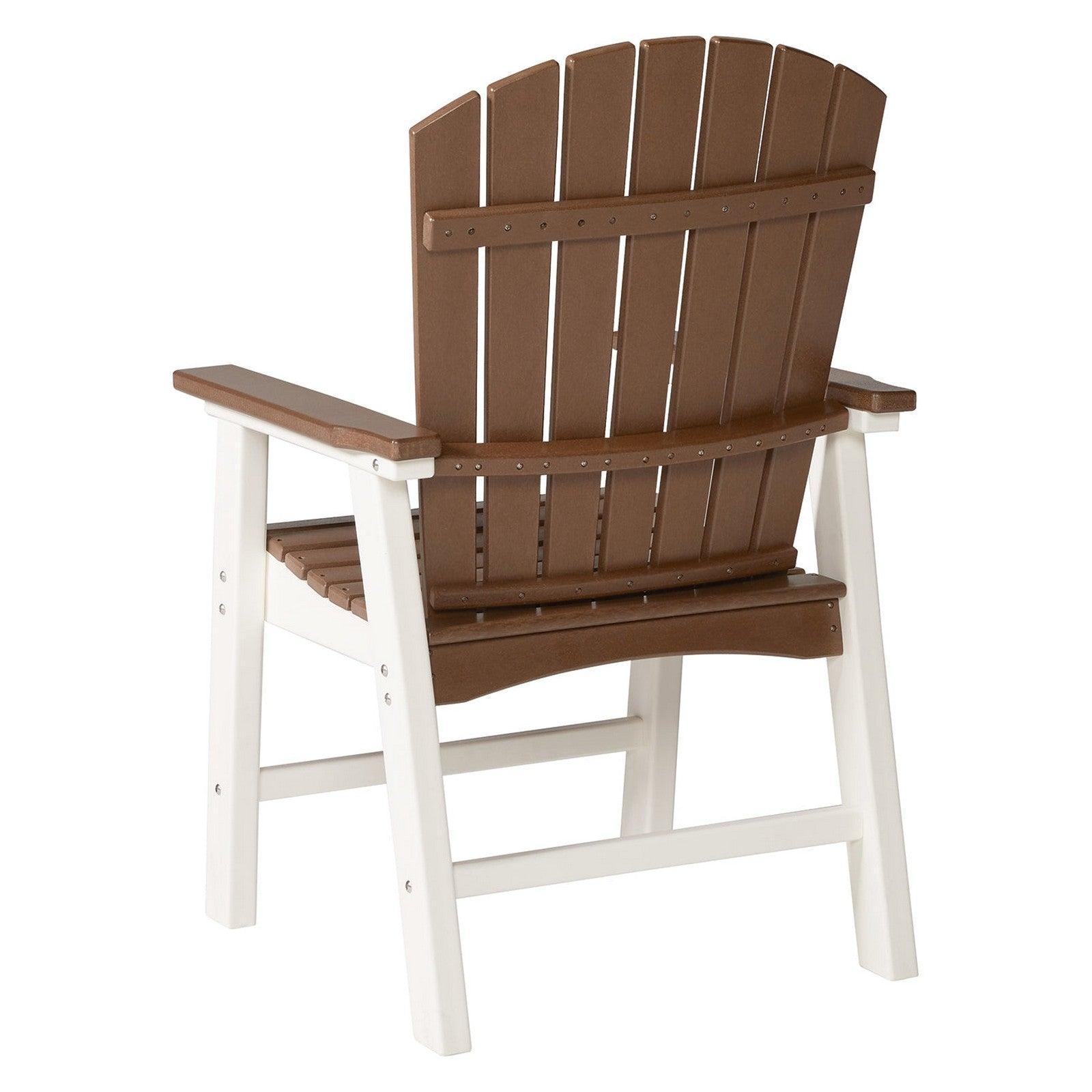 Genesis Bay Outdoor Dining Arm Chair (Set of 2) Ash-P212-601A