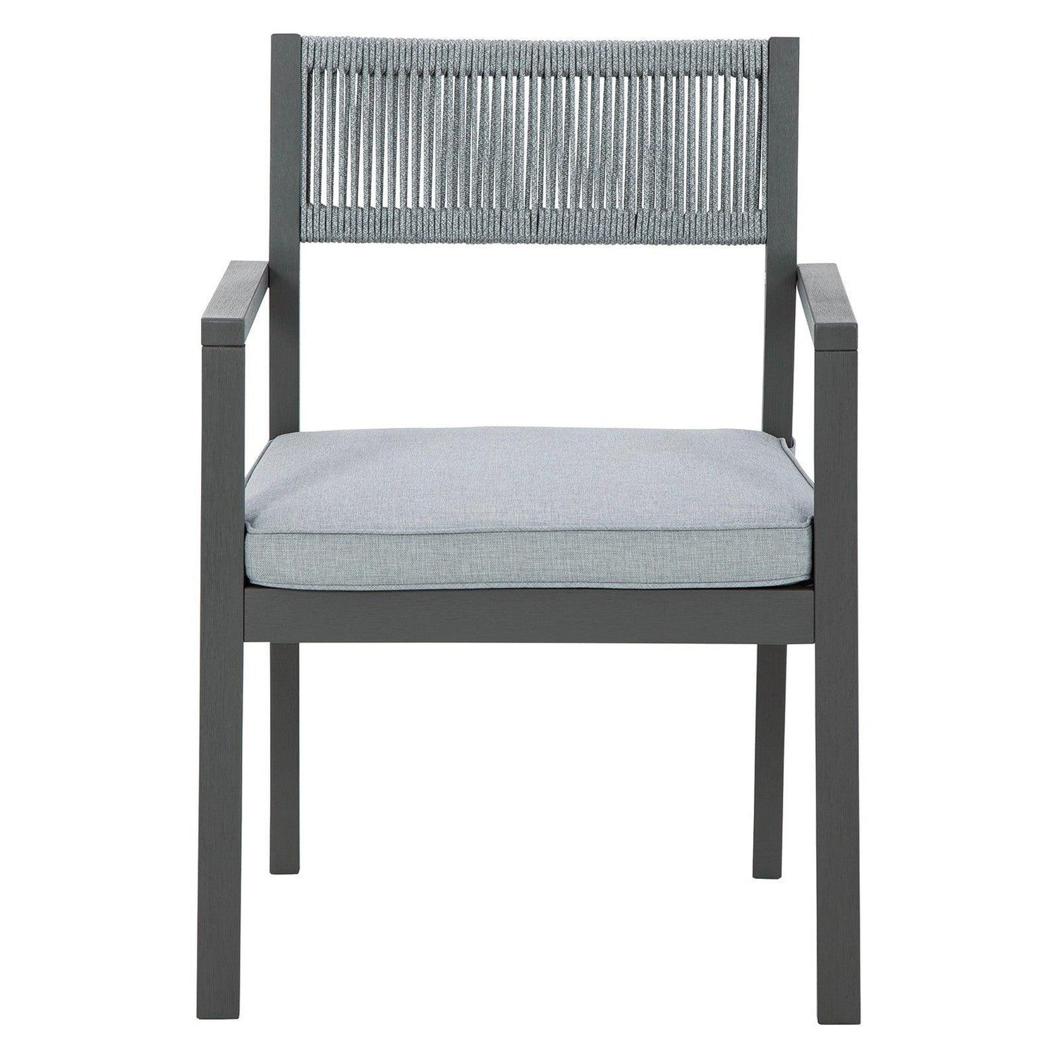 Eden Town Arm Chair with Cushion (Set of 2) Ash-P358-601A
