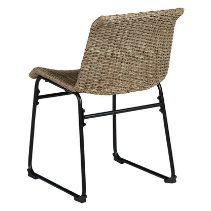 Amaris Outdoor Dining Chair (Set of 2) Ash-P369-601