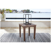 Emmeline Outdoor End Table Ash-P420-702