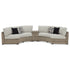 Calworth 3-Piece Outdoor Sectional Ash-P458P8