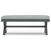Elite Park Outdoor Bench with Cushion Ash-P518-600