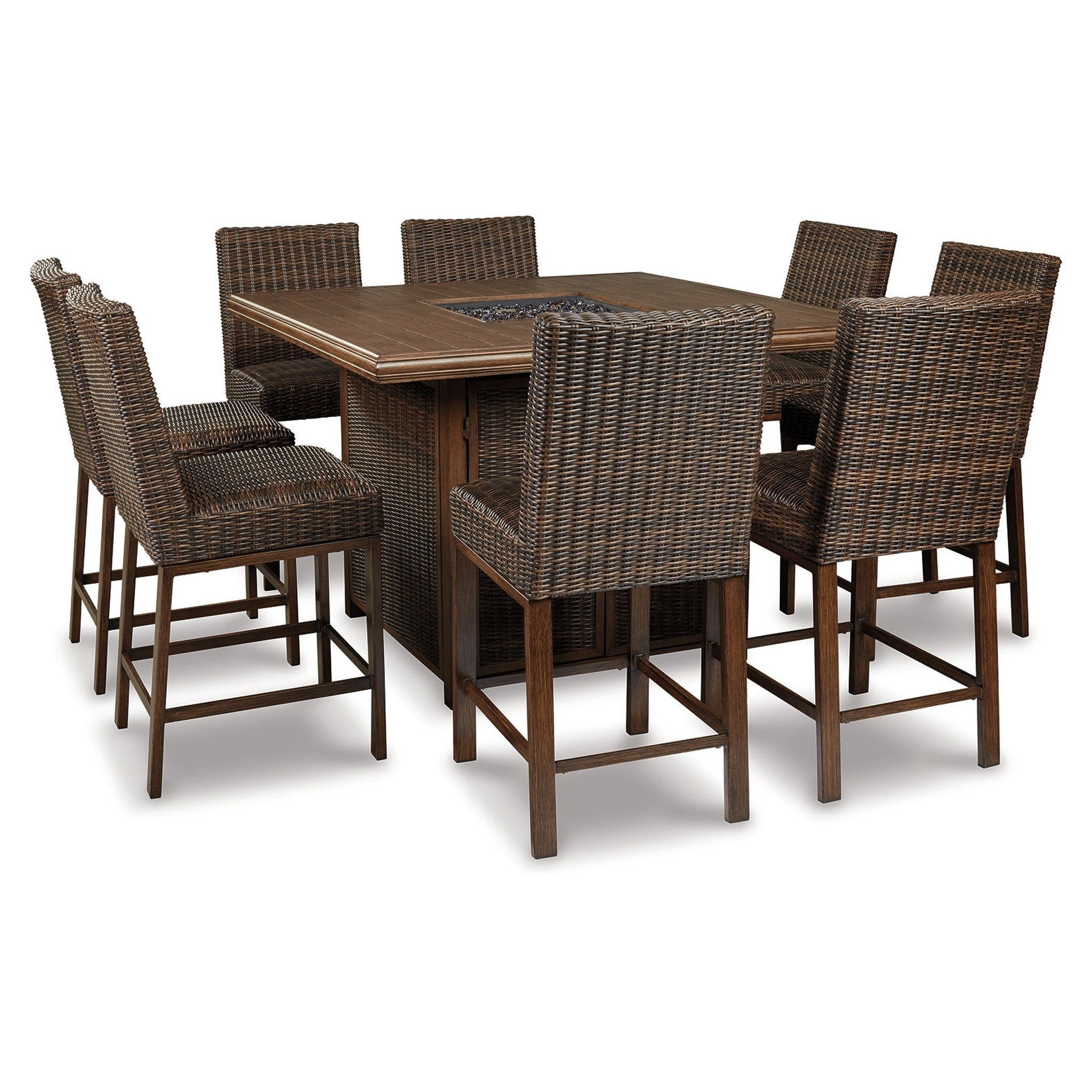 Outdoor counter height dining table hot sale