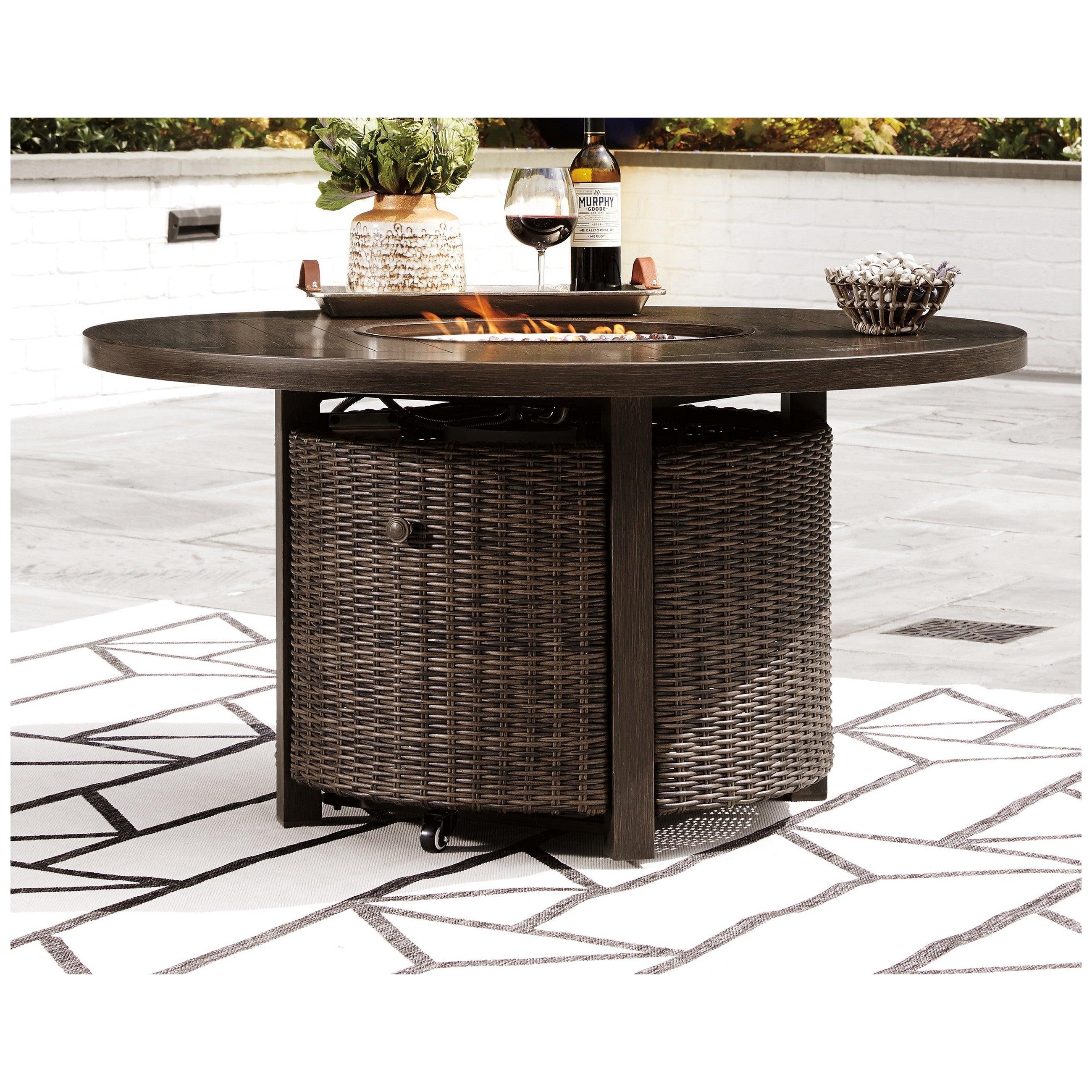 Paradise Trail Fire Pit Table Ash-P750-776