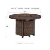 Paradise Trail Fire Pit Table Ash-P750-776