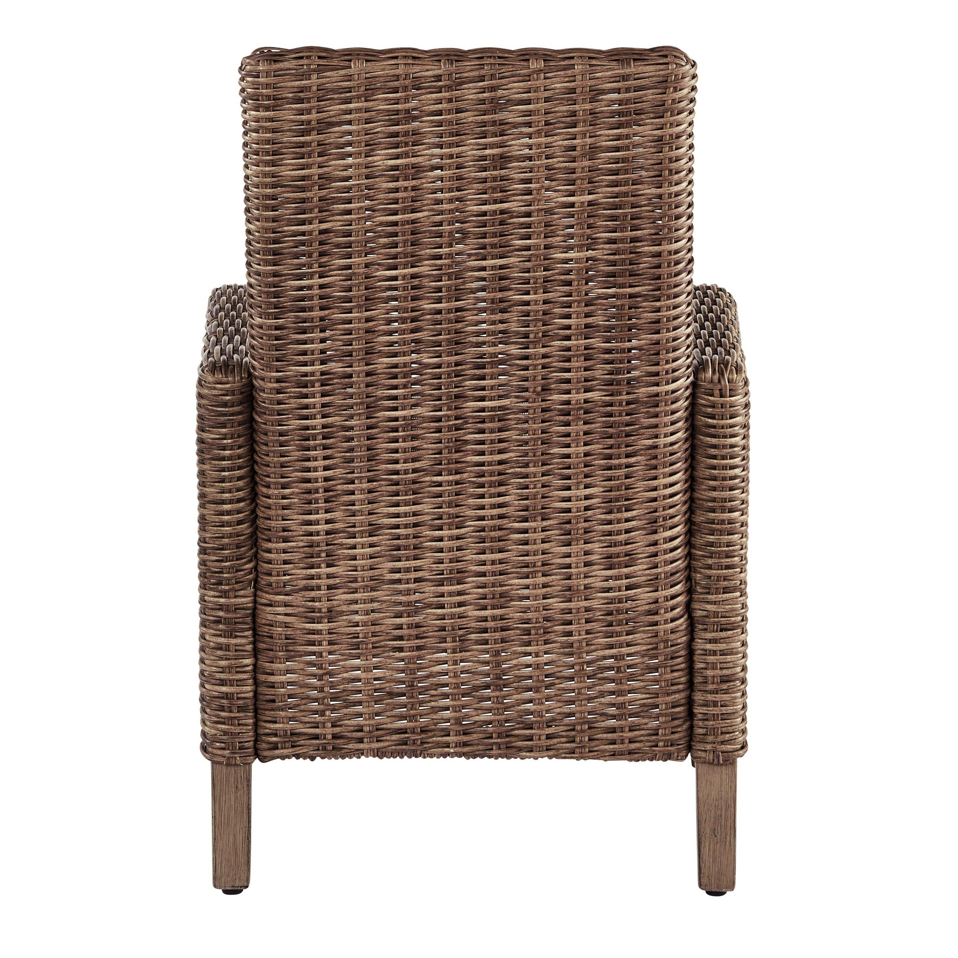 Beachcroft Arm Chair with Cushion (Set of 2) Ash-P791-601A