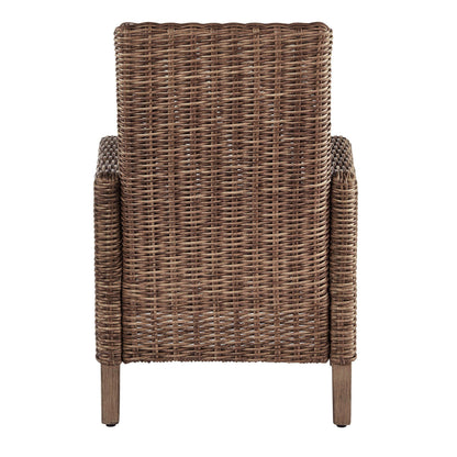 Beachcroft Arm Chair with Cushion (Set of 2) Ash-P791-601A