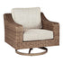 Beachcroft Swivel Lounge Chair Ash-P791-821